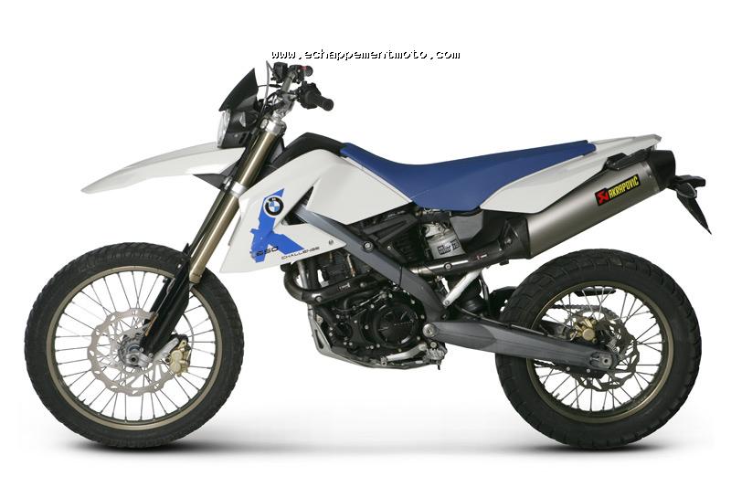 ECHAPPEMENT MOTO AKRAPOVIC RACING OPEN EXHAUST SYSTEM BMW G 650 X (2007 - 2009)